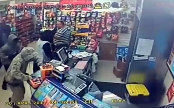 A robbery at the Avondale food market cleaned out the store's stock of cigarettes.
