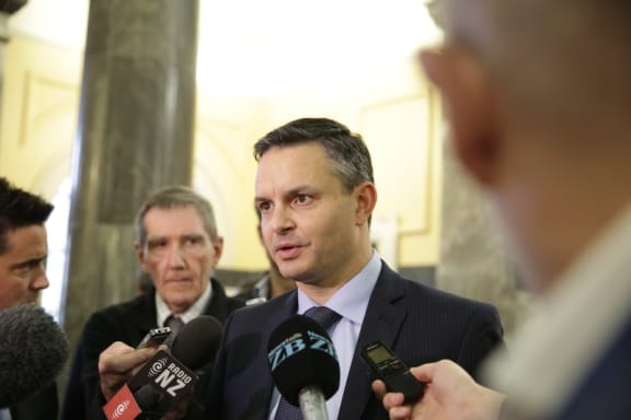 29062016 Photo RNZ / Rebekah Parsons-King. Green Party Co-leader James Shaw.