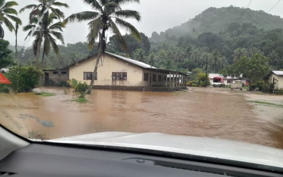 Flooding in Nakorovou. 15 May 2024