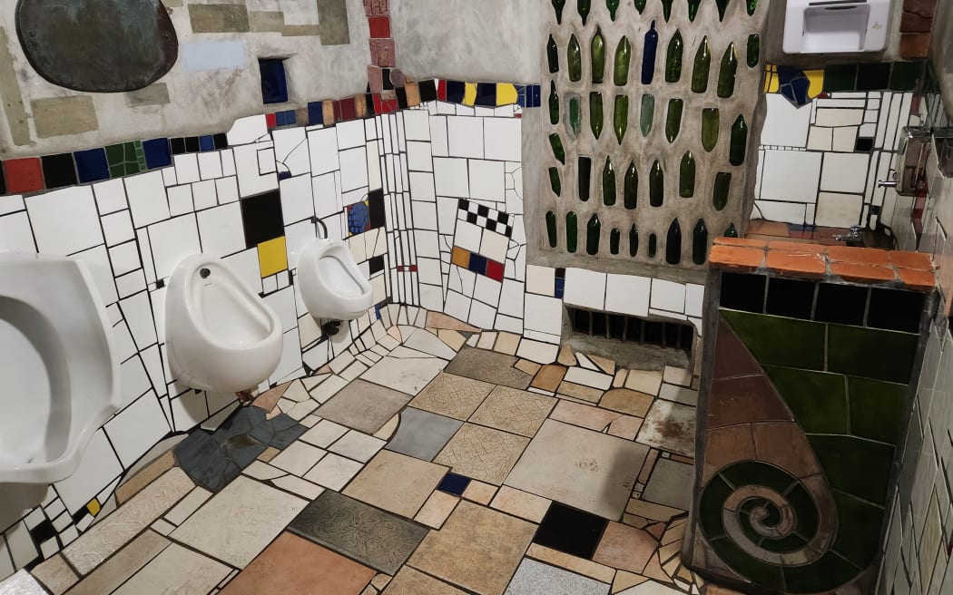 An estimated 250,000 people spend a penny in Kawakawa’s Hundertwasser toilets every year.