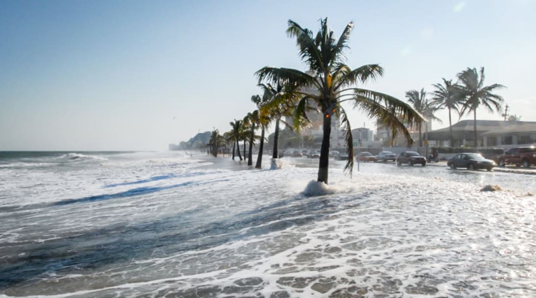 Coastal flooding in Fort Lauderdale