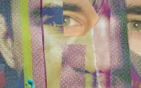 collage image of Sufjan Stevens' face