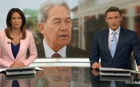 Newshub reports Winston Peters allegations on Saturday.