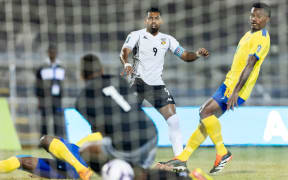 Fiji’s Roy Krishna during the FIFA World Cup 2026 - OFC Qualifiers, Round 2, Solomon Islands v Fiji. HFC Bank Stadium, Suva, Thursday 10 October 2024. Photo: Kirk Corrie / www.phototek.nz