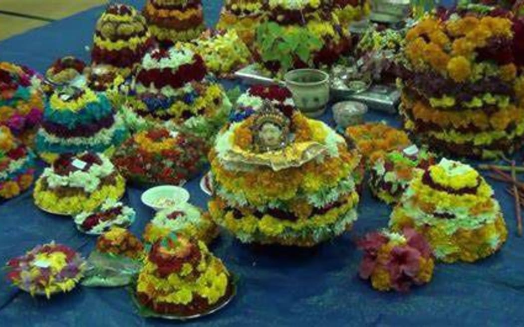The New Zealand Telangana Central Association celebrated the Bathukamma.