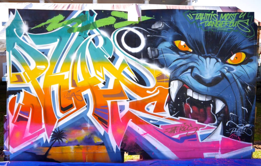 Graffiti art by Charles Williams.