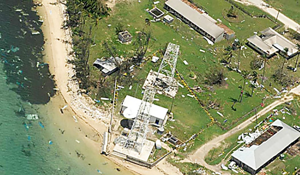 Islands in the Ha’apai group have been badly damaged.
