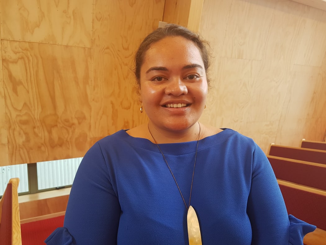 Nuseta Alefaio-Hope, a church-goer at the Tuvalu Christian Church in west Auckland.