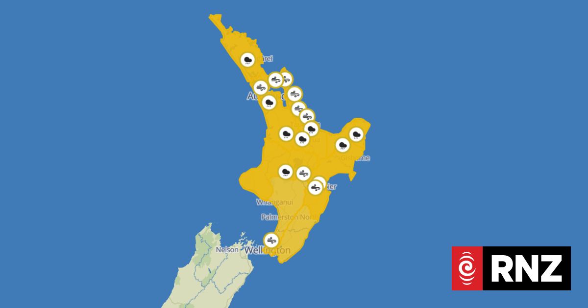 North Island authorities get ready for potentially life-threatening Cyclone Vaianu