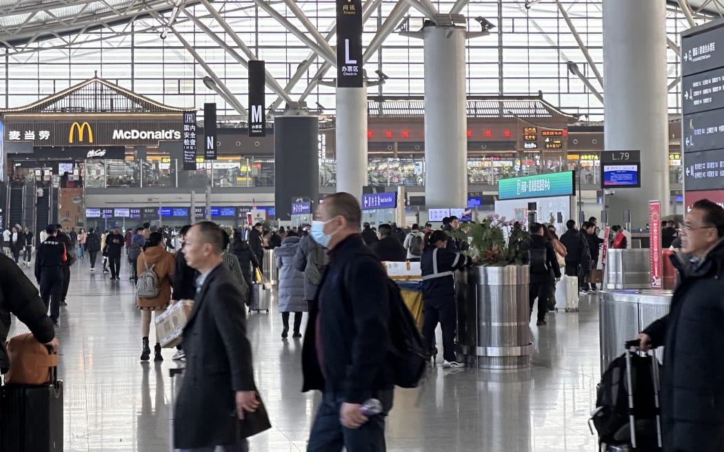 Xi'an Xianyang International Airport. 27 Dec., 2023