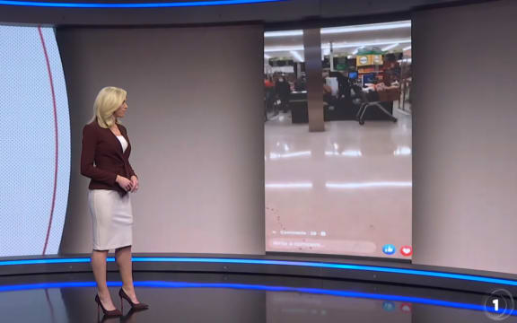 TVNZ 1 News on Friday began with on Friday confronting scenes of the attack.