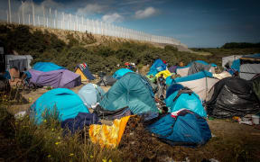 Migrants in Calais
