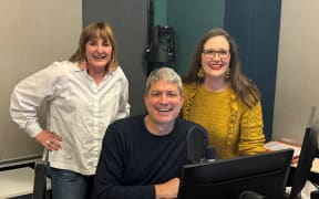 Sarah Mosley, Jesse Mulligan and Emily Fryer.