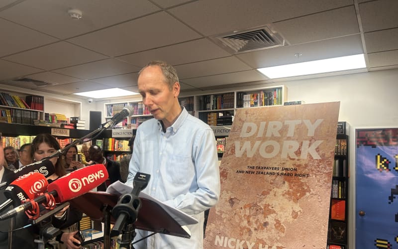 Nicky Hager's new book Dirty Work 'exposé' of Taxpayers' Union | RNZ