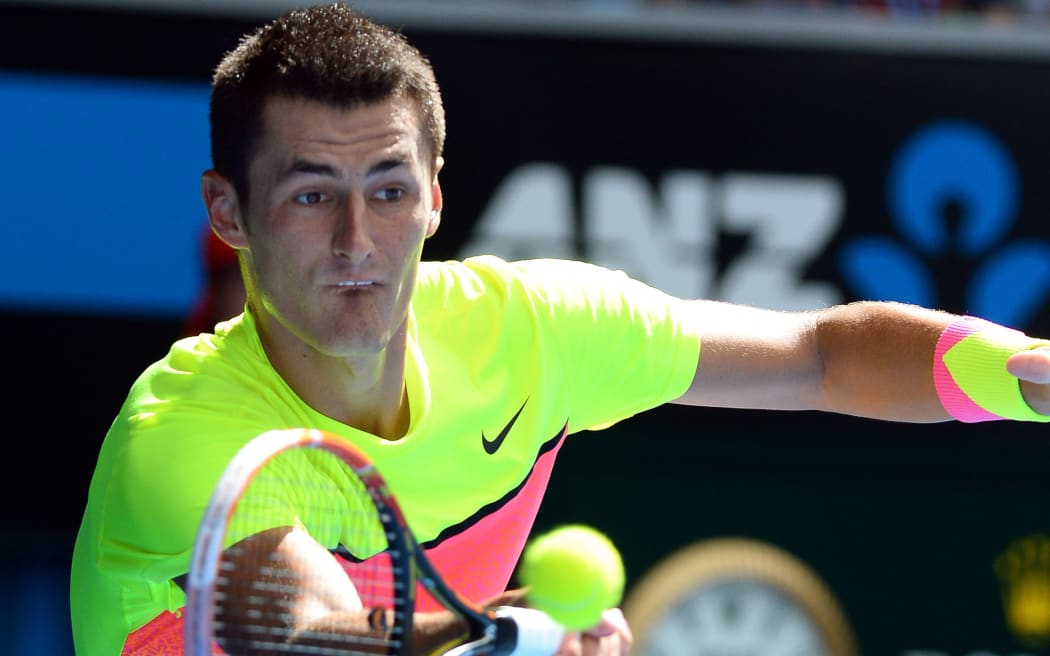 The Australian tennis number one Bernard Tomic.