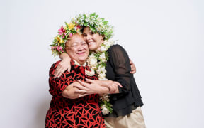 Karen Walker and Māmā Tukua Turia