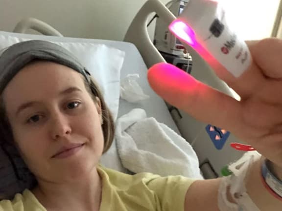 Covid patient Fiona Lowenstein