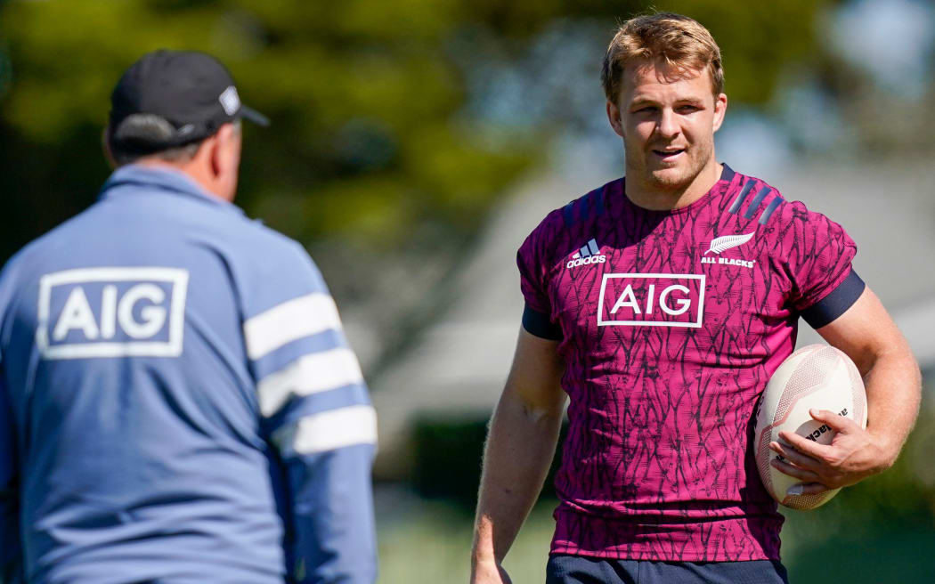 Sam Cane, All Blacks public training session, Rugby Park, Whakatane, New Zealand, Tuesday 22nd September 2020. Copyright photo: John Cowpland / www.photosport.nz