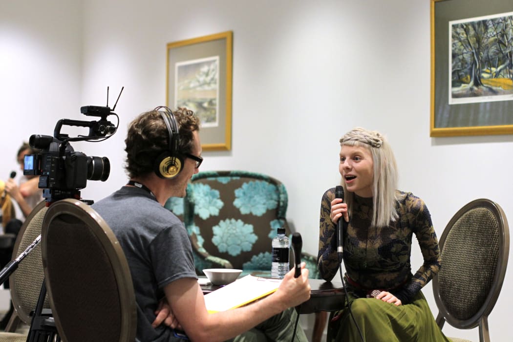 Aurora and Music 101's Tony Stamp