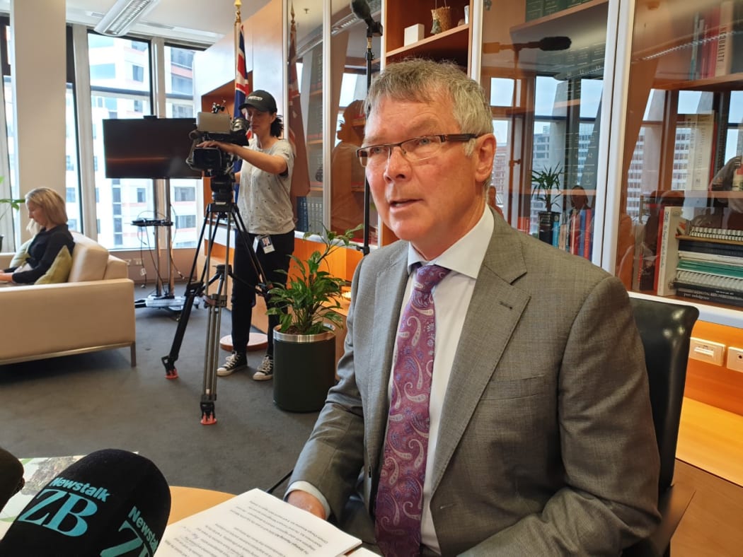 Environment Minister David Parker speaking about government plans to scrap 30-year-old Resource Management Act.