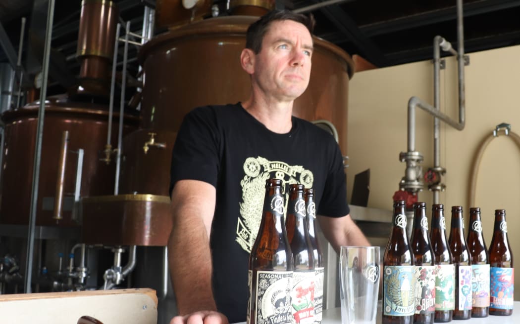 Zeelandt’s Christopher Barber operates a two-man brewery off the main highway between Napier and Taupō.