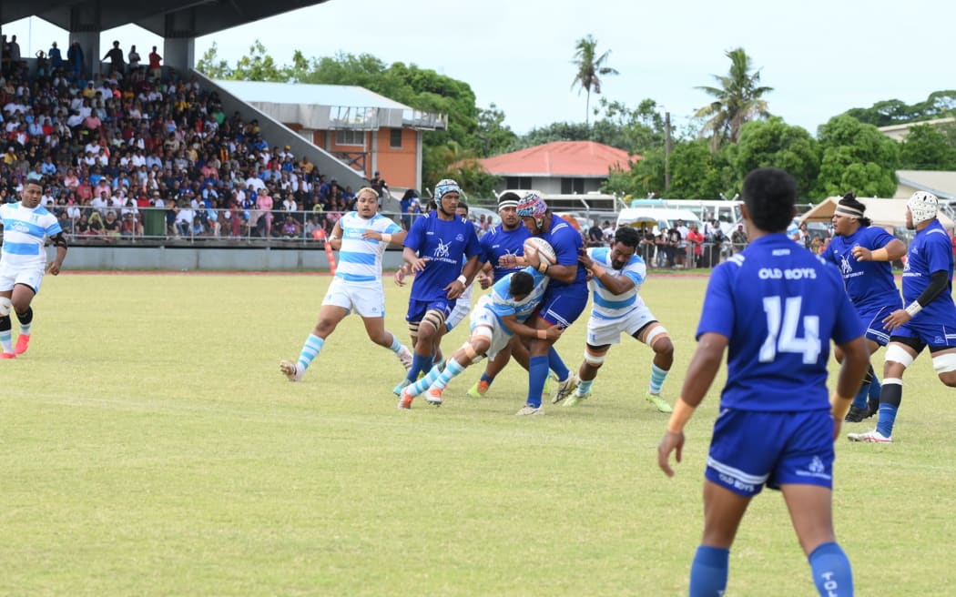 Local rugby in Tonga. Photos: Cup for Christ