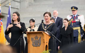 A service to proclaim Charles III as Aotearoa New Zealand's new king was held at Parliament today.