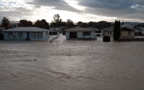 Flooding at Edgecumbe
