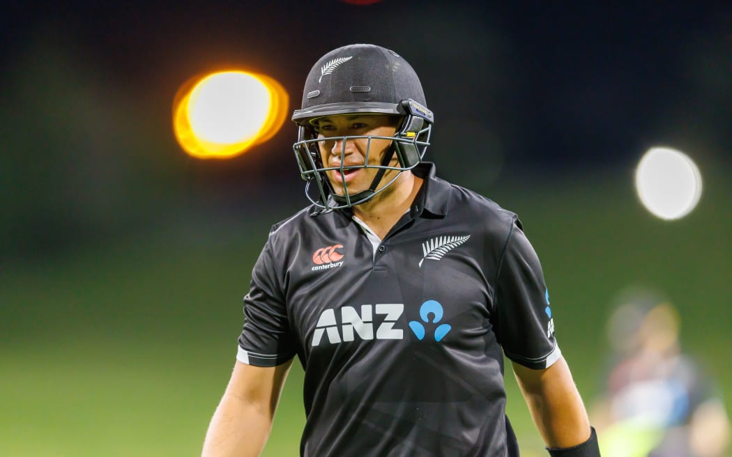 Ross Taylor of the Black Caps. Playing his last series against The Netherlands, 2022.