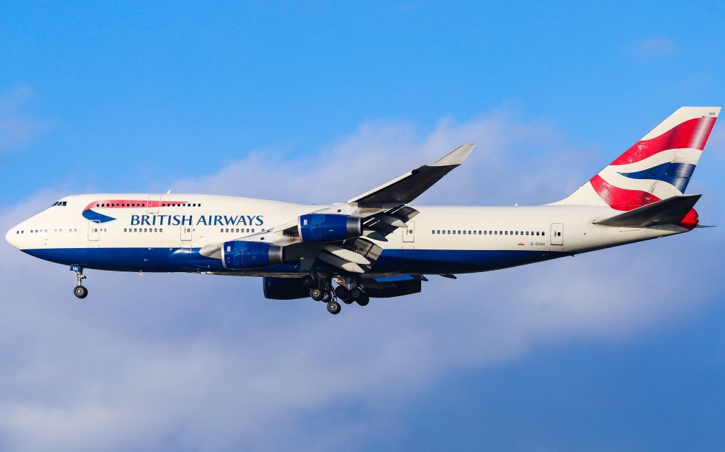 British Airways Boeing 747.