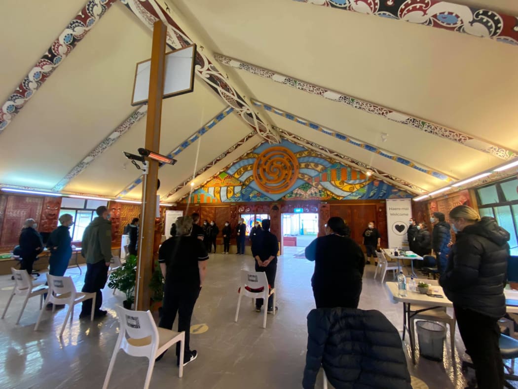 A vaccination centre has been running at Auckland's Manurewa Marae