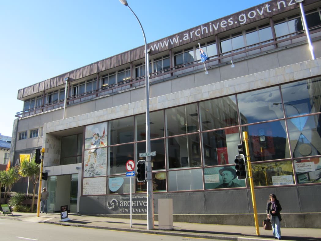 Archives New Zealand, Archives building, 10 Mulgrave Street, Wellington