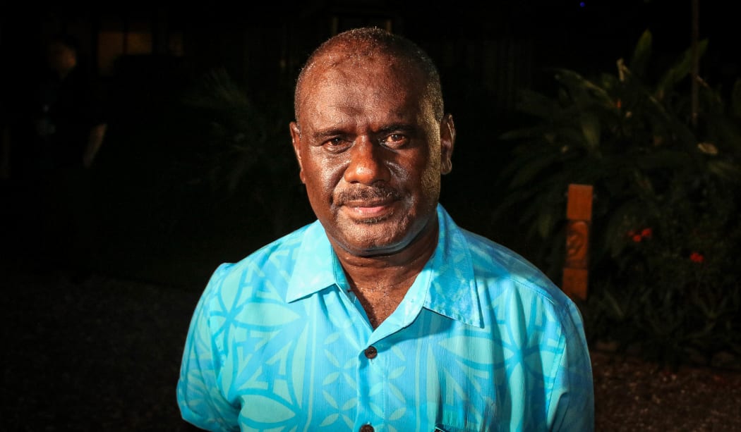 Solomon Islands Minister of Foreign Affairs and Trade, Jeremiah Manele.