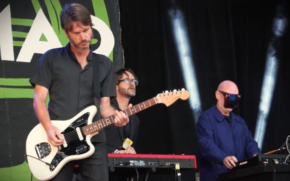 Strawpeople perform at WOMAD 2024 on 15 March, in New Plymouth.