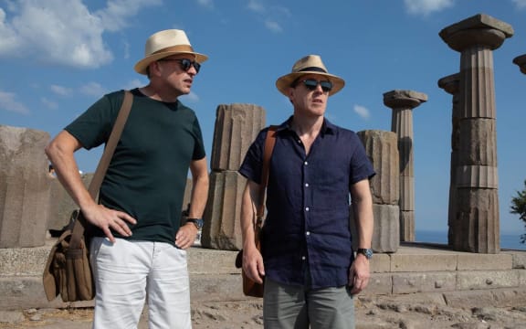 A still from The Trip To Greece