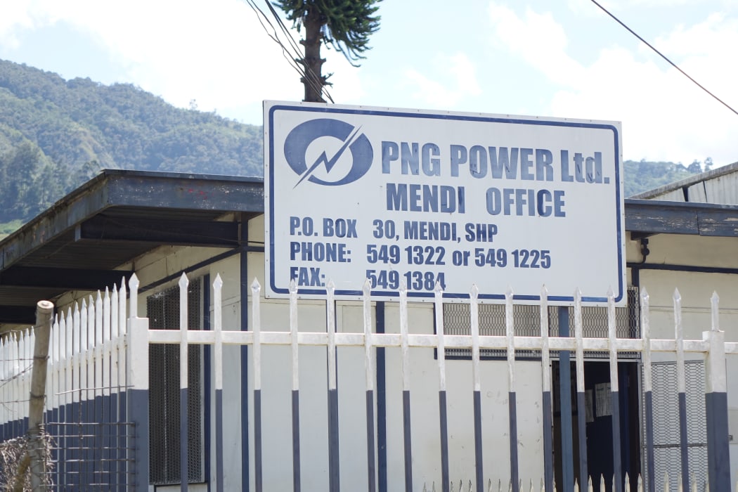 PNG Power office, Southern Highlands, Papua New Guinea.