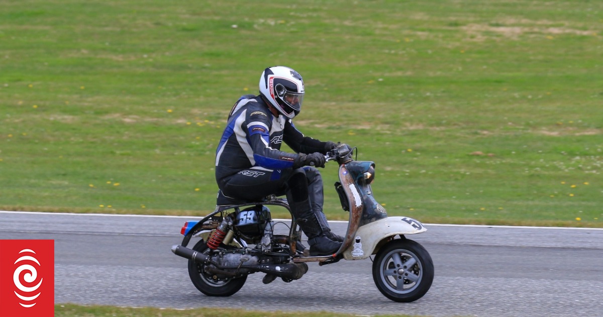 Scooter racers embrace spirit of Burt Munro
