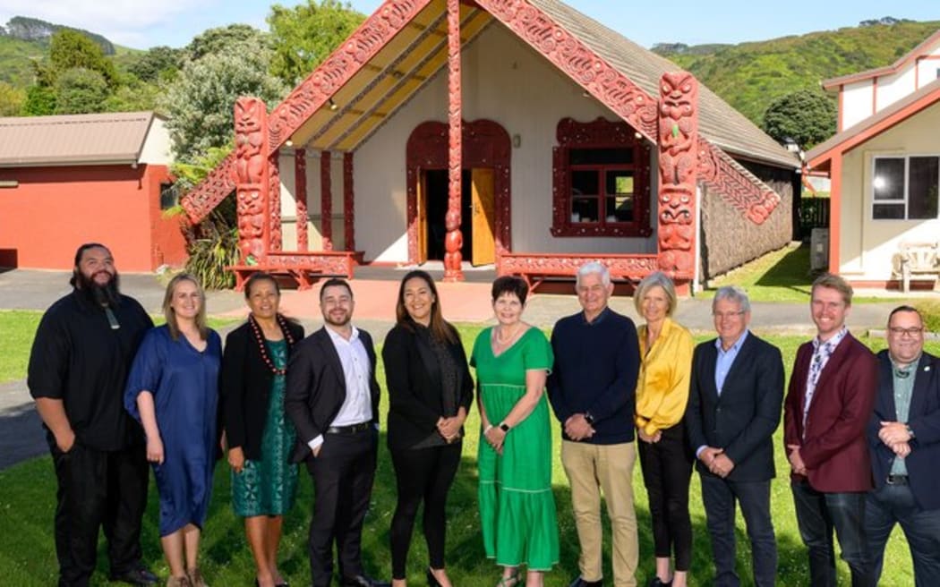 Porirua councillors, led by Mayor Anita Baker