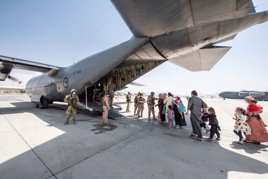 An RNZAF C130 landed in Kabul Afghanistan today and safely evacuated a number of New Zealanders and Australians.
