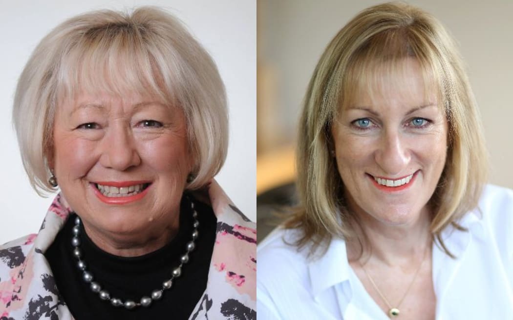Auckland councillors Christine Fletcher and Linda Cooper.