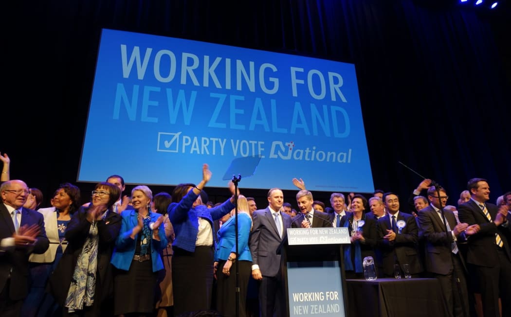 About 2500 party supporters attended the National Party campaign launch in Manukau.