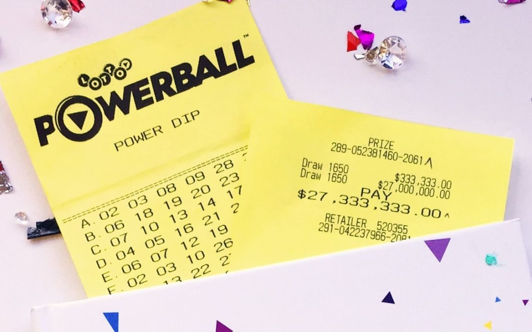 The winning Lotto ticket, worth $27.3m.