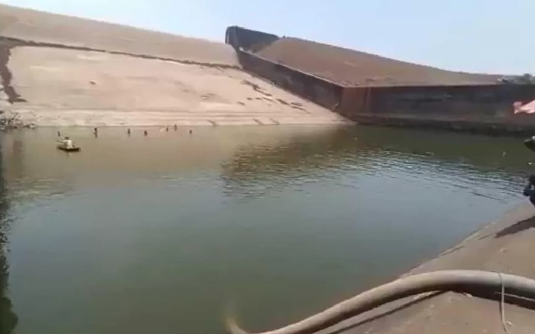 The Kherkatta reservoir in Chhattisgarh, India.