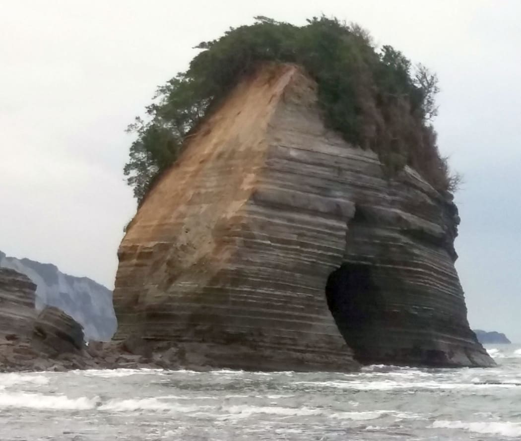 A trunk-less Elephant Rock.