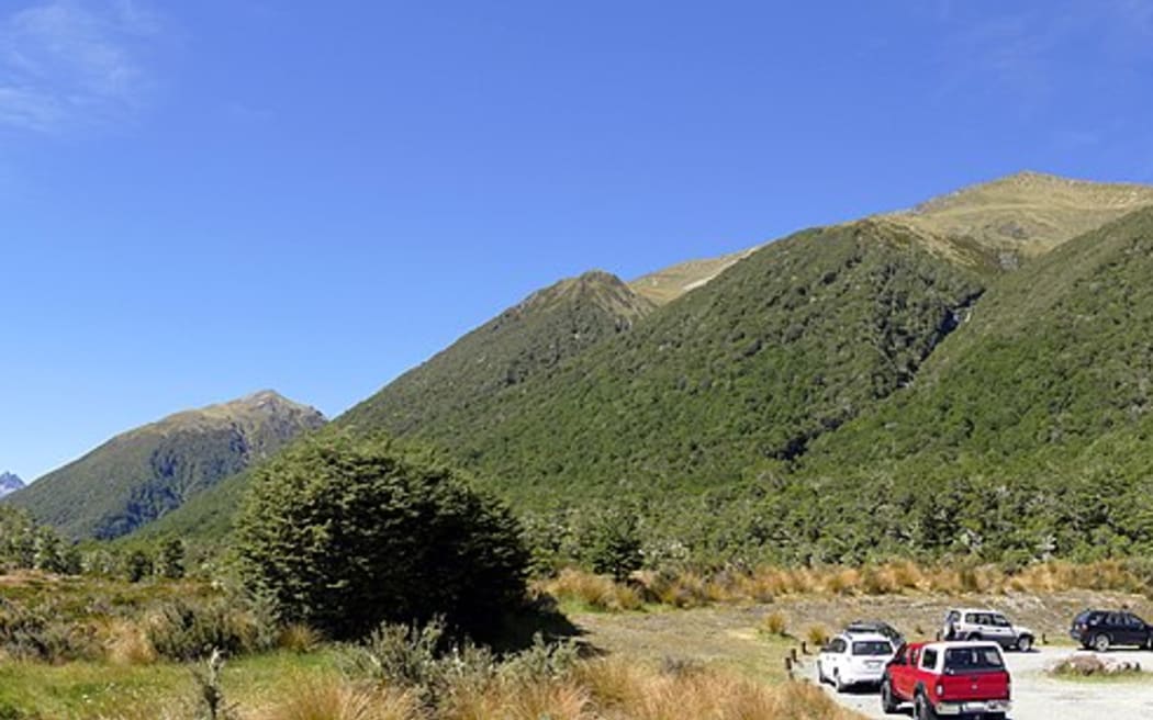 Near Lewis Pass