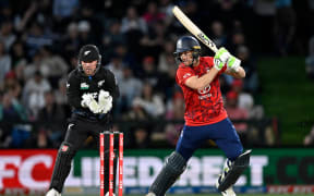 England’s Josh Butler.
Game 1 of the T20 cricket series between New Zealand and England at Hagley Oval, Christchurch, New Zealand. Saturday 18 October 2025. © Photo: Andrew Cornaga / Photosport