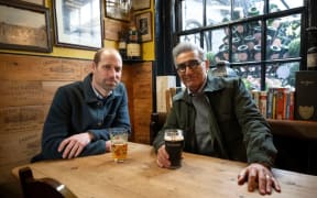 Prince William shares rare candor with Eugene Levy at Windsor Castle, in an episode of The Reluctant Traveler With Eugene Levy. Ian Gavan/Apple