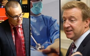 David Clark and Jonathan Coleman disagreed over statistics around increased elective surgeries.