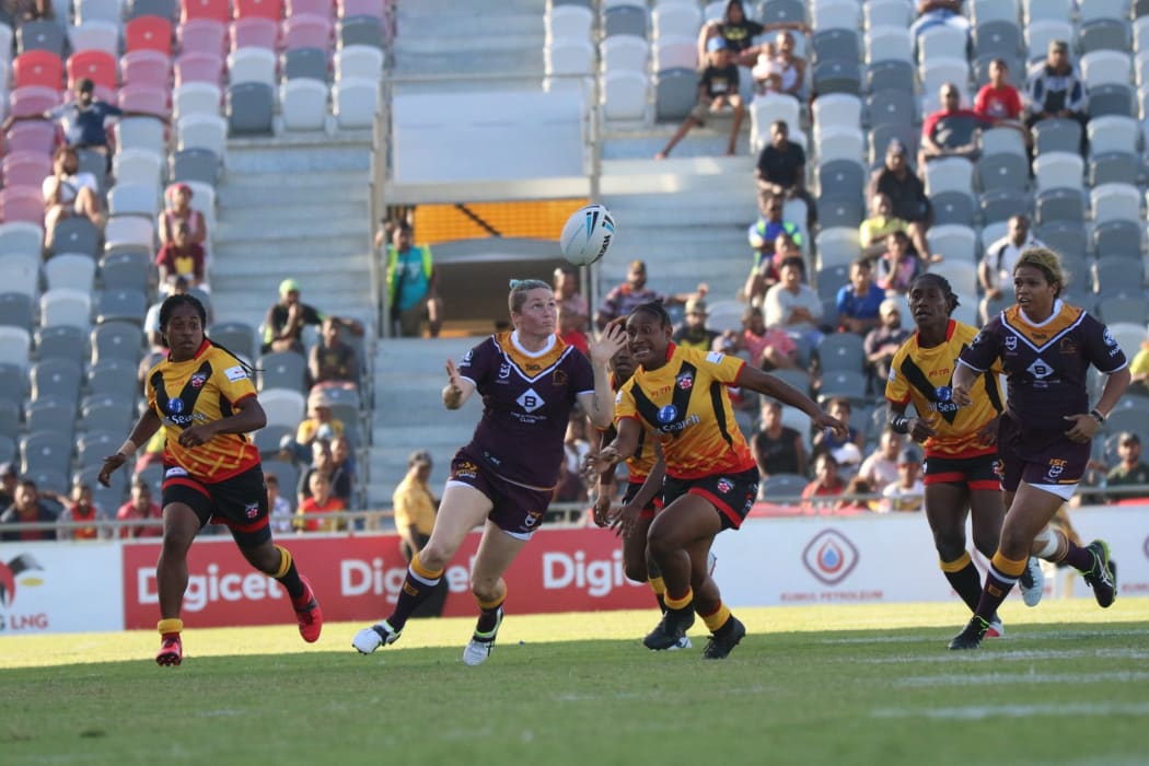 The Brisbane Broncos tuned up for the new NRLW season by beating the PNG Orchids.
