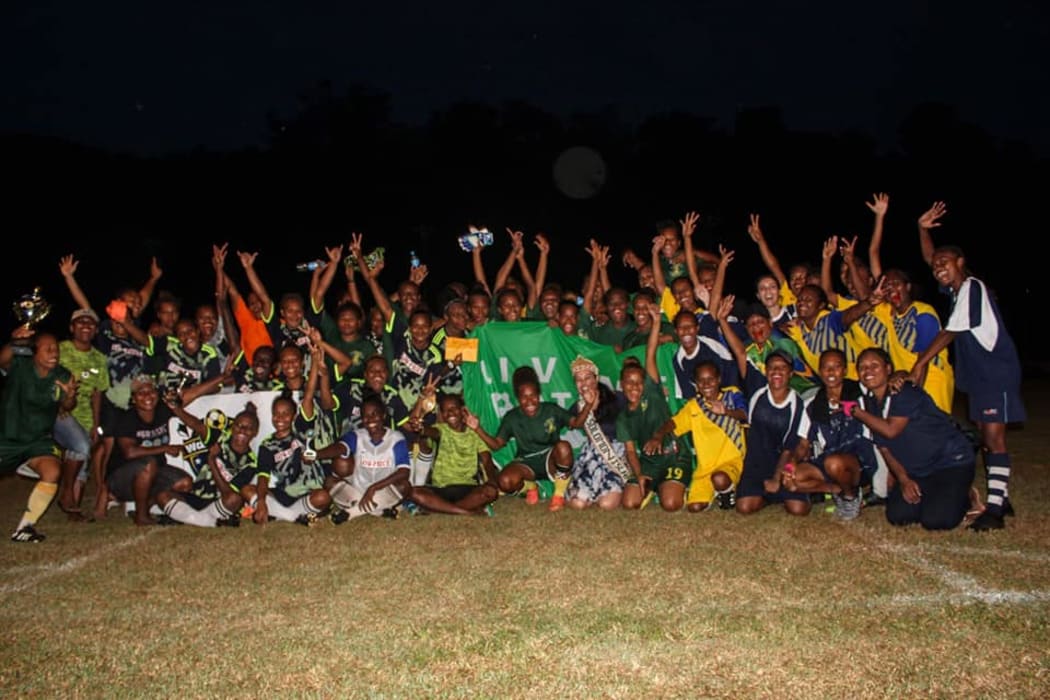 Over 100 women and girls turned up for the pre-season women's tournament.